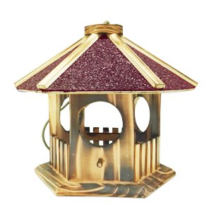 CASA COMEDERO PARA PAJAROS